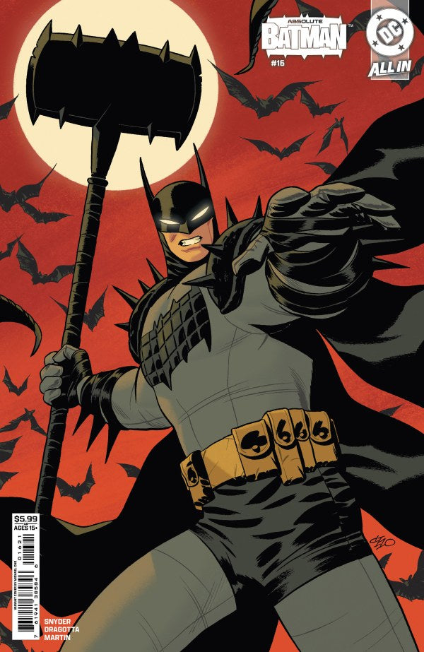 DC COMICS ABSOLUTE BATMAN #16 CVR B MICHAEL CHO CARD STOCK VAR