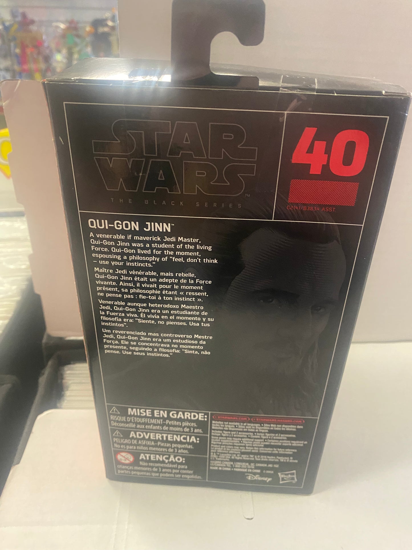 HASBRO STAR WARS THE BLACK SERIES QUI-GON JINN (2016)