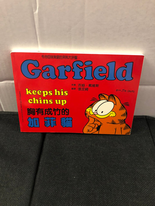 PAWS GARFIELD KEEPS HIS CHIN UP (1999) CHINESE LANGUAGE