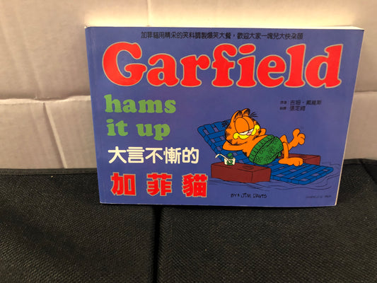PAWS GARFIELD HAMS IT UP (1999) CHINESE LANGUAGE