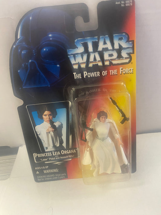 KENNER STAR WARS THE POWER OF THE FORCE PRINCESS LEIA ORGANA (1995)