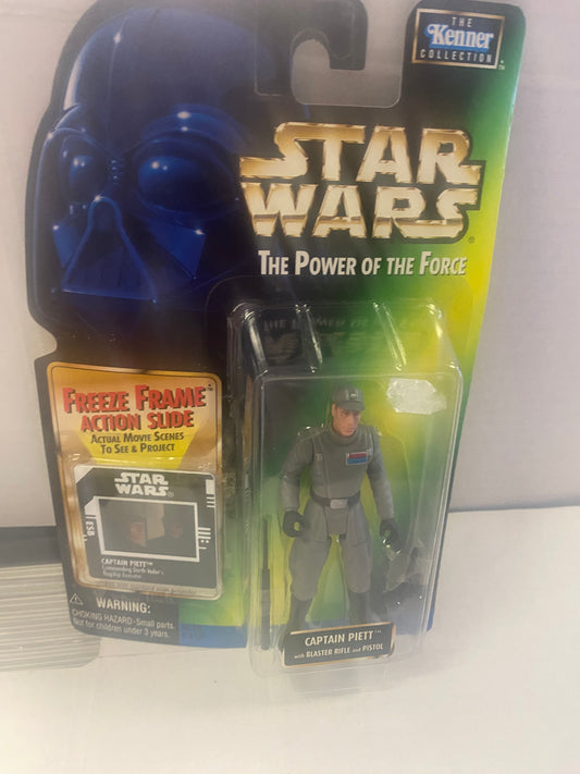 KENNER STAR WARS THE POWER OF THE FORCE CAPTAIN PIETT (1997)