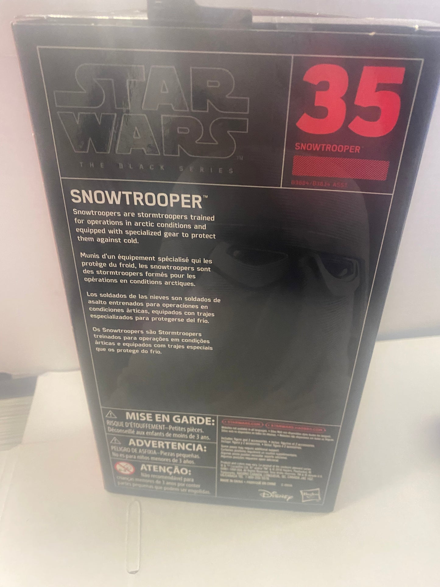 HASBRO STAR WARS THE BLACK SERIES SNOWTROOPER (2016)