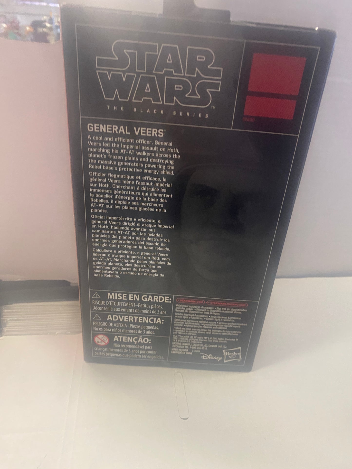HASBRO STAR WARS THE BLACK SERIES GENERAL VEERS (2017) WALGREENS EXCLUSIVE