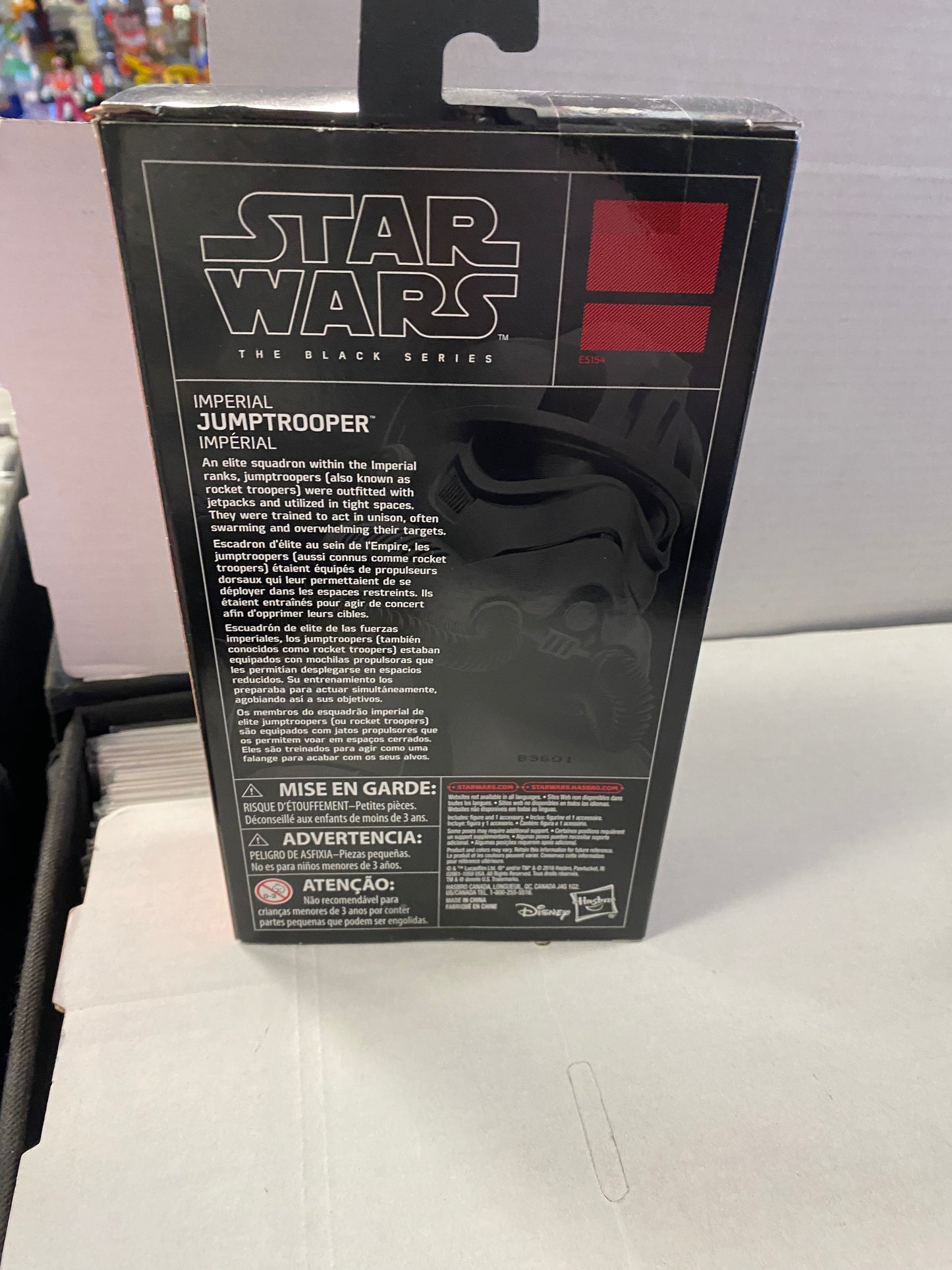 HASBRO STAR WARS THE BLACK SERIES IMPERIAL JUMPTROOPER (2018)