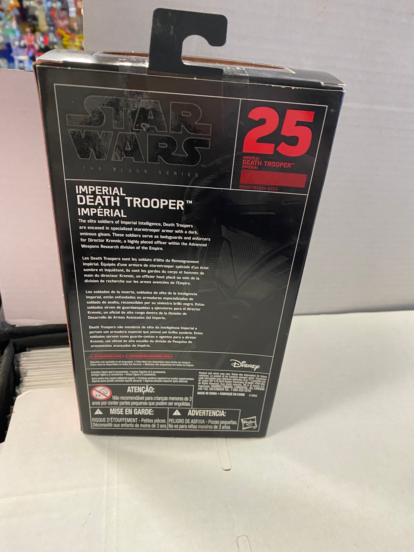 HASBRO STAR WARS THE BLACK SERIES IMPERIAL DEATH TROOPER (2016)