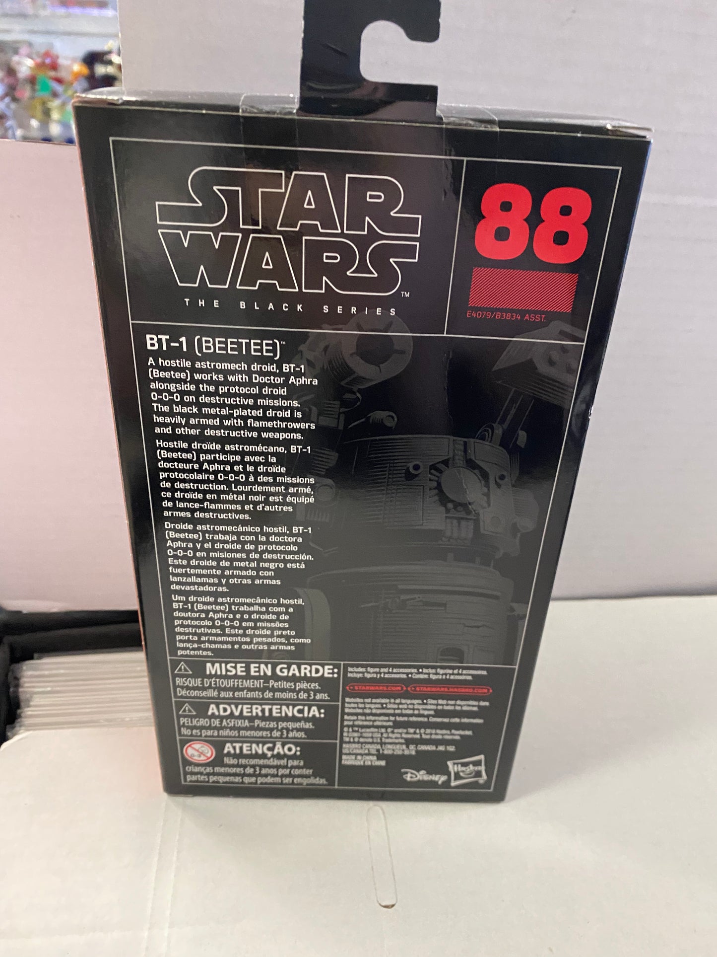 HASBRO STAR WARS THE BLACK SERIES BT-1 BEETEE (2018)