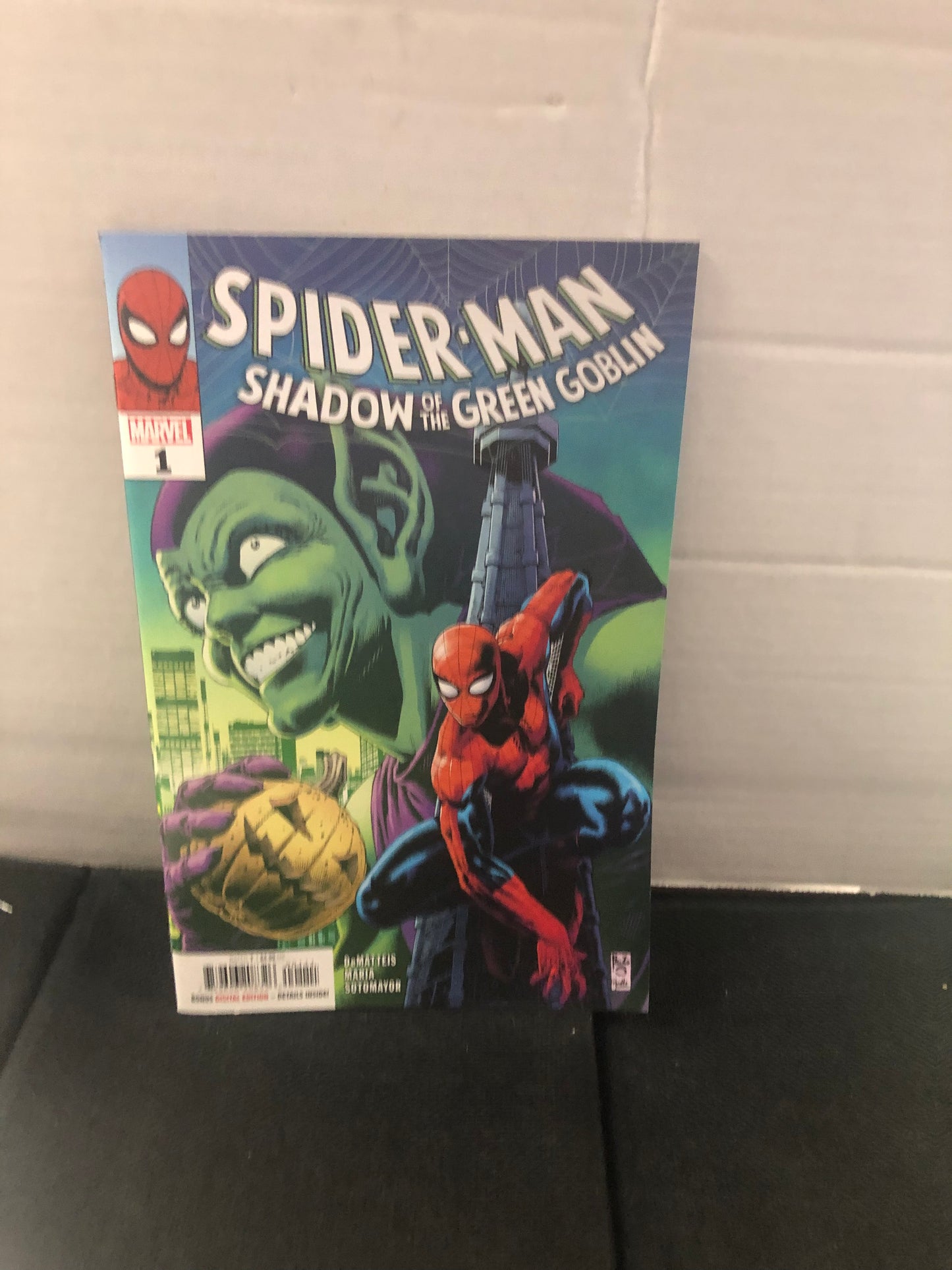 MARVEL COMICS SPIDER-MAN SHADOW OF THE GREEN GOBLIN #1 (2024)