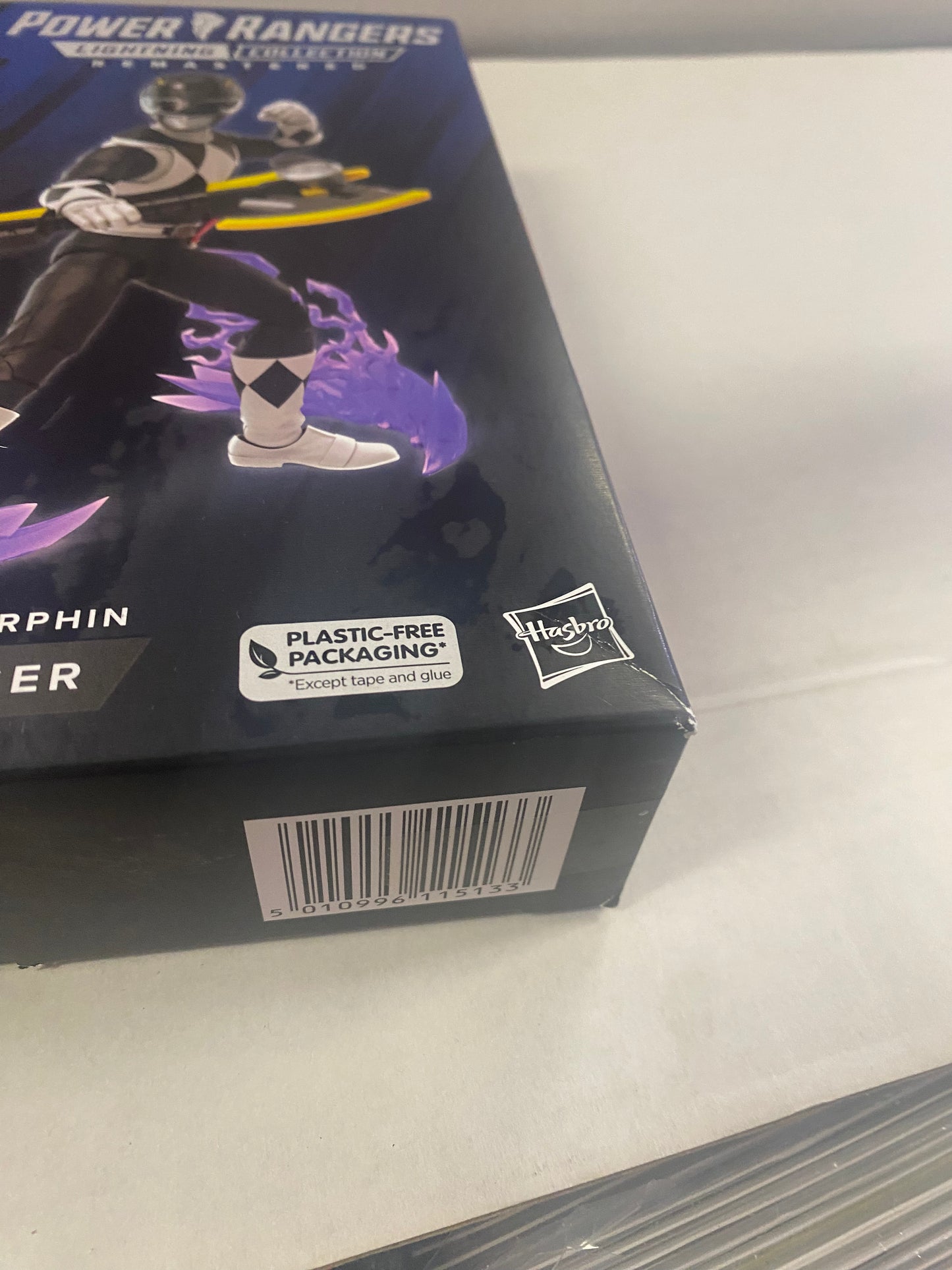 HASBRO POWER RANGERS LIGHTNING COLLECTION REMASTERED MIGHTY MORPHIN BLACK RANGER