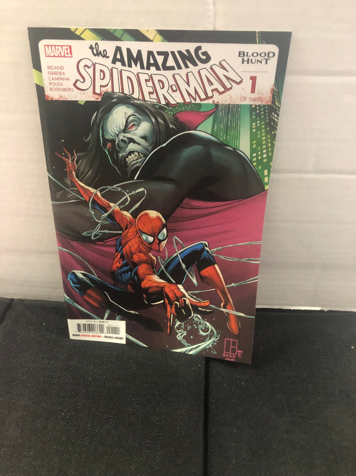 MARVEL COMICS THE AMAZING SPIDER-MAN BLOOD HUNT #1 (2024)