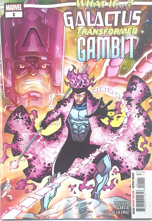 MARVEL COMICS WHAT IF GALACTUS TRANSFORMED GAMBIT #1