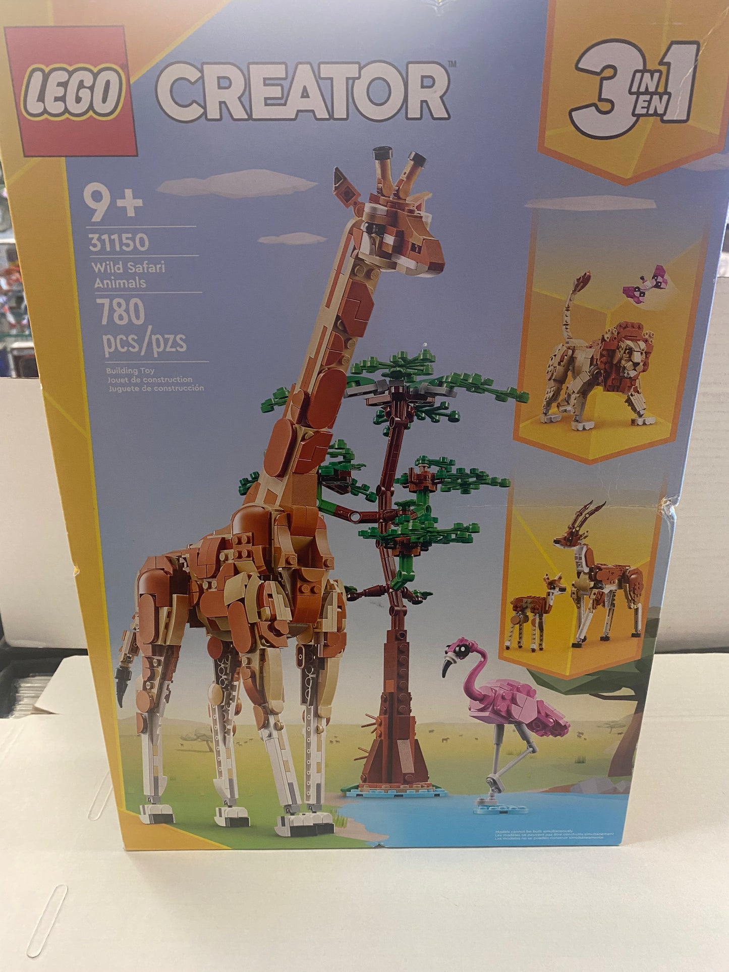 LEGO  LEGO CREATOR 3 IN 1 #31150 WILD SAFARI ANIMALS
