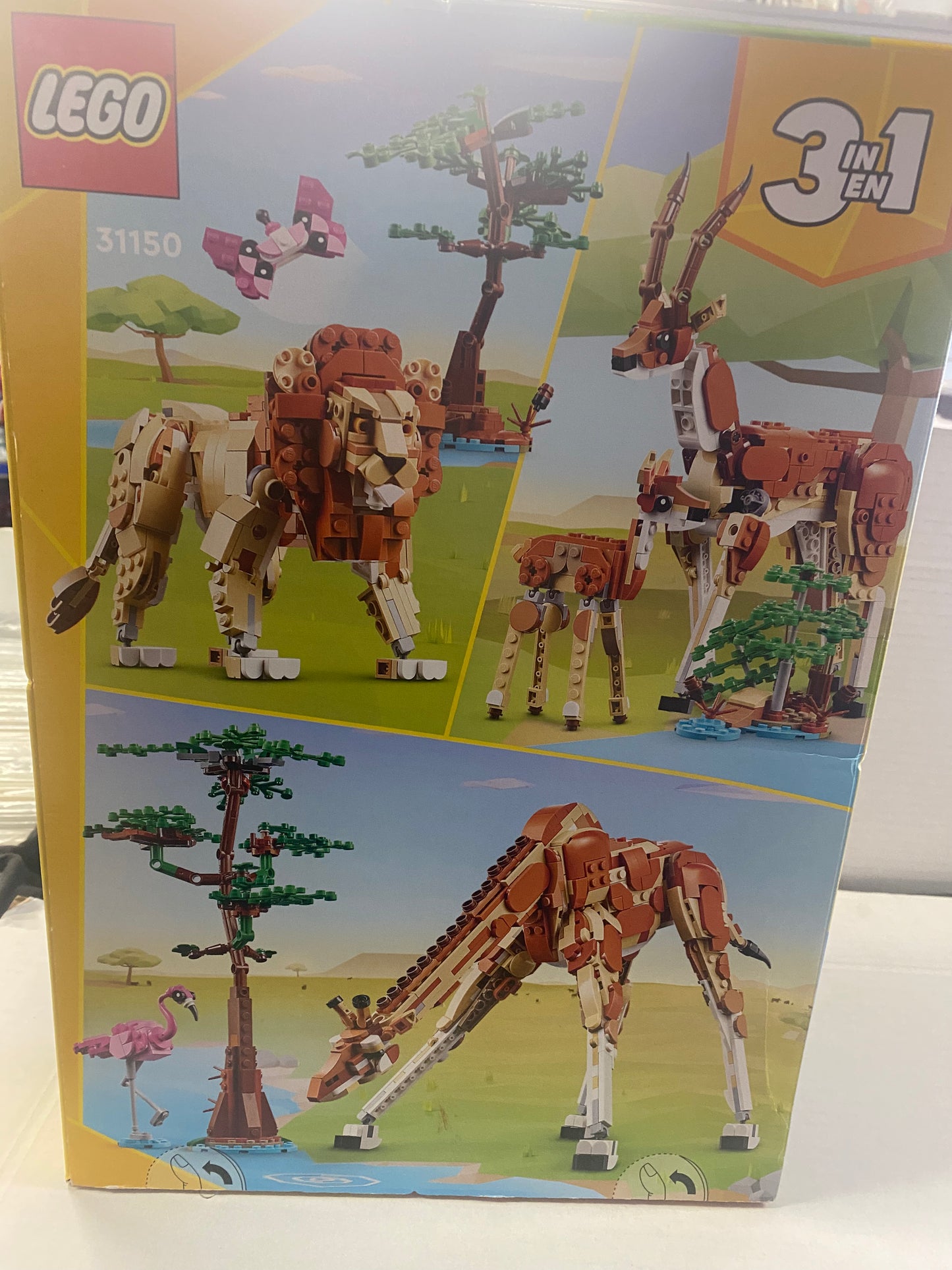 LEGO  LEGO CREATOR 3 IN 1 #31150 WILD SAFARI ANIMALS