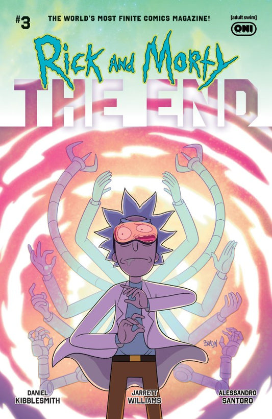 ONI PRESS RICK AND MORTY THE END #3 (OF 6) CVR A DAVE BARDIN