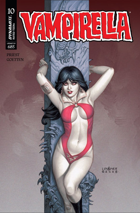 DYNAMYTE COMICS VAMPIRELLA #10 CVR C JOSEPH MICHAEL LINSNER VAR