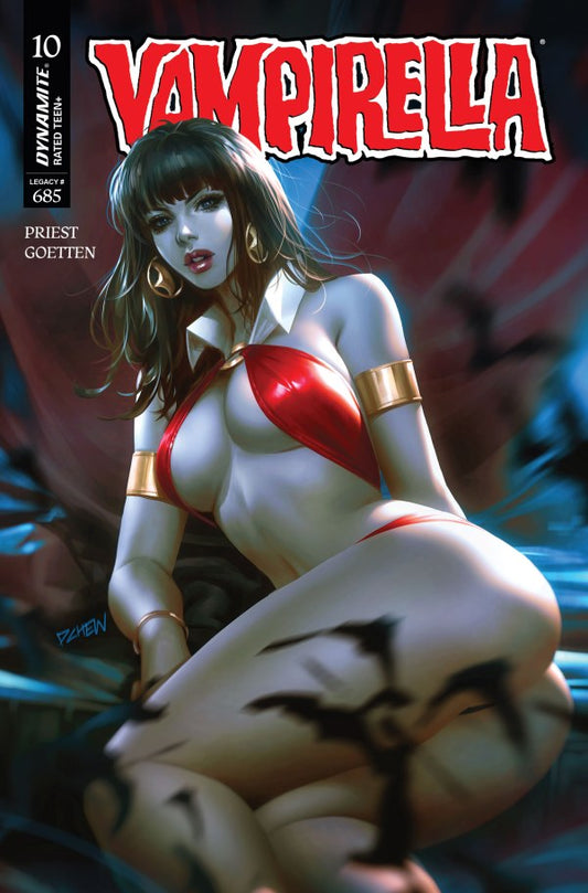 DYNAMYTE COMICS VAMPIRELLA #10 CVR B DERRICK CHEW VAR