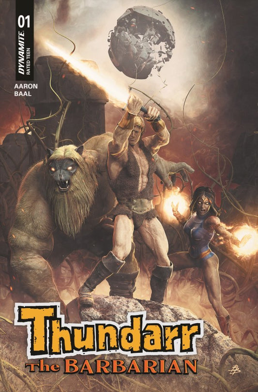 DYNAMYTE COMICS THUNDARR THE BARBARIAN #1 CVR C BJORN BARENDS VAR