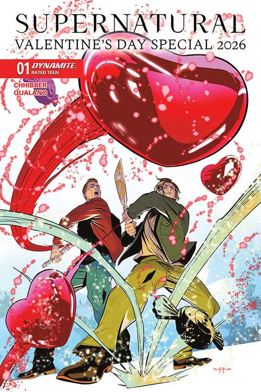 DYNAMITE COMICS SUPERNATURAL VALENTINES DAY SPECIAL 2026 #1 (ONE SHOT) CVR D PASQUALE QUALANO VAR