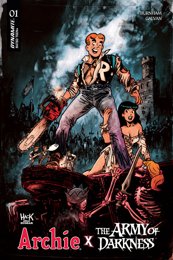 DYNAMYTE COMICS ARCHIE X ARMY OF DARKNESS #1 CVR A ROBERT HACK