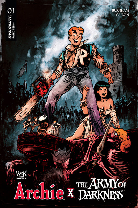 DYNAMYTE COMICS ARCHIE X ARMY OF DARKNESS #1 CVR A ROBERT HACK