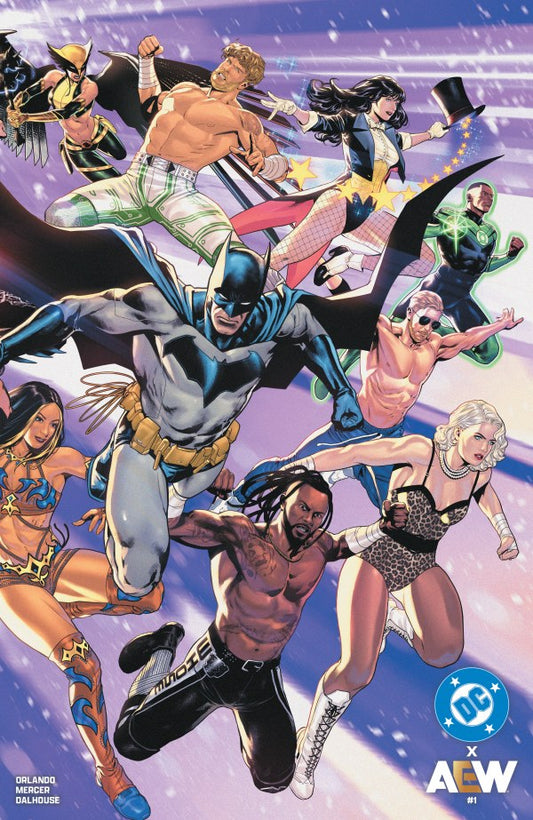 DC COMICS DC X AEW #1 (OF 2) CVR A LUCAS MEYER WRAPAROUND