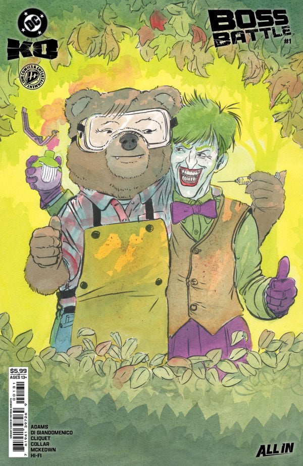 DC COMICS DC K.O. BOSS BATTLE #1 (ONE SHOT) CVR C PATRICK HORVATH CARD STOCK VAR