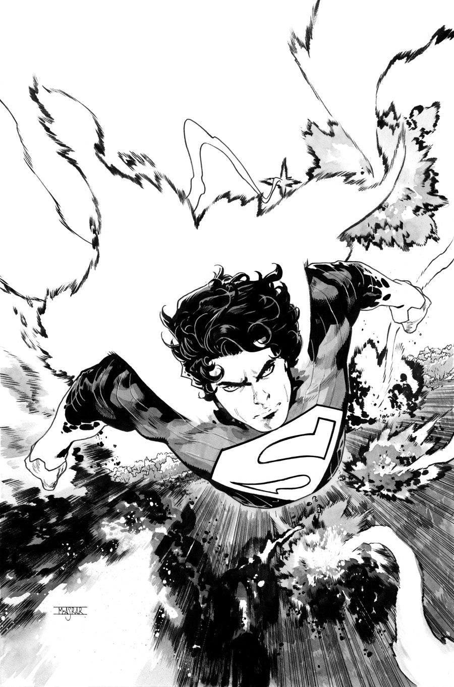 DC COMICS ABSOLUTE SUPERMAN #16 CVR D MAHMUD ASRAR CARD STOCK VAR
