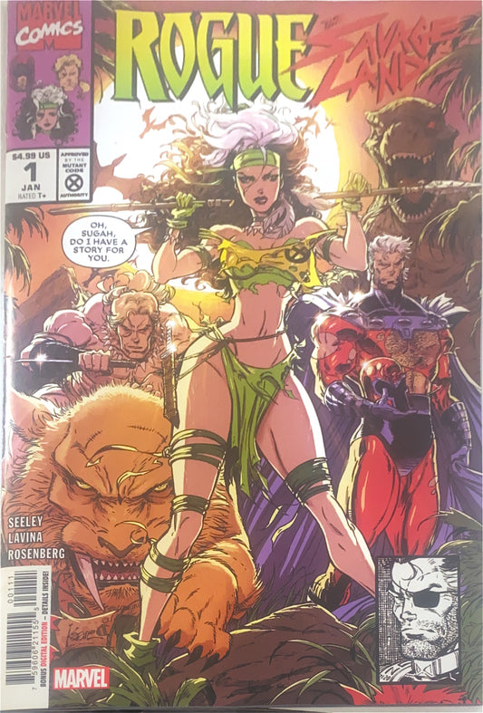 MARVEL COMICS ROGUE THE SAVAGE LAND #1