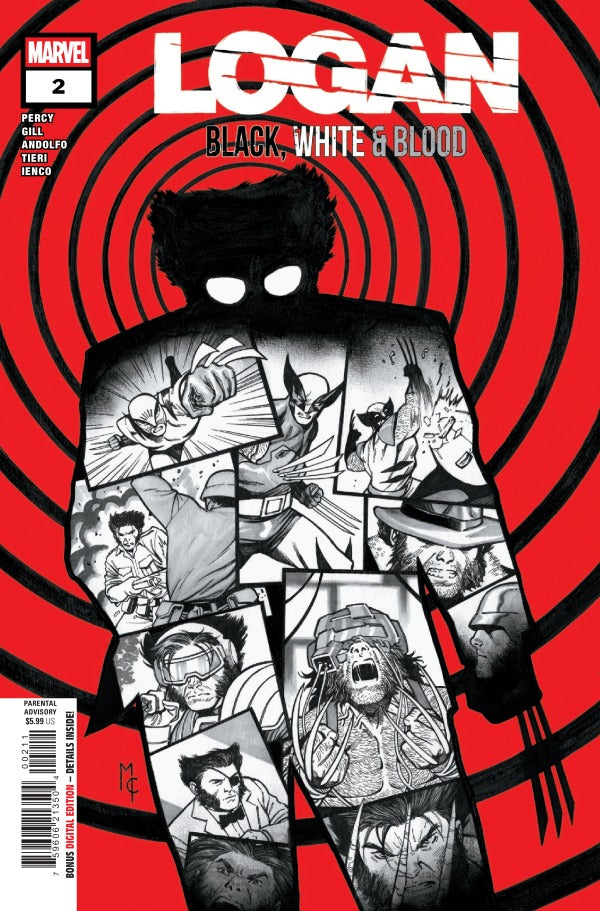 MARVEL COMICS LOGAN: BLACK, WHITE & BLOOD #2