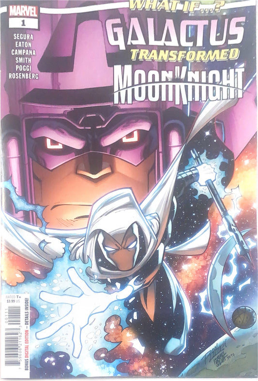 MARVEL COMICS WHAT IF GALACTUS TRANSFORMED MOON KNIGHT #1