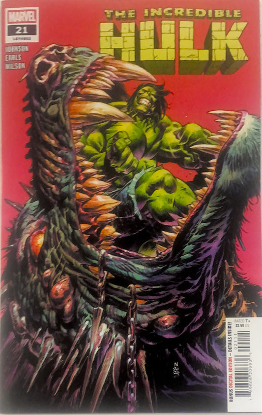 MARVEL COMICS THE INCREDIBLE HULK #21