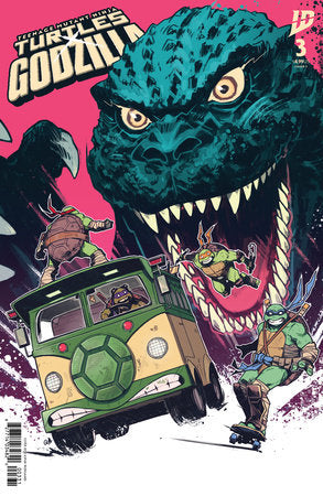 IMAGE COMICS Teenage Mutant Ninja Turtles x Godzilla #3 Variant C (Wijngaard)