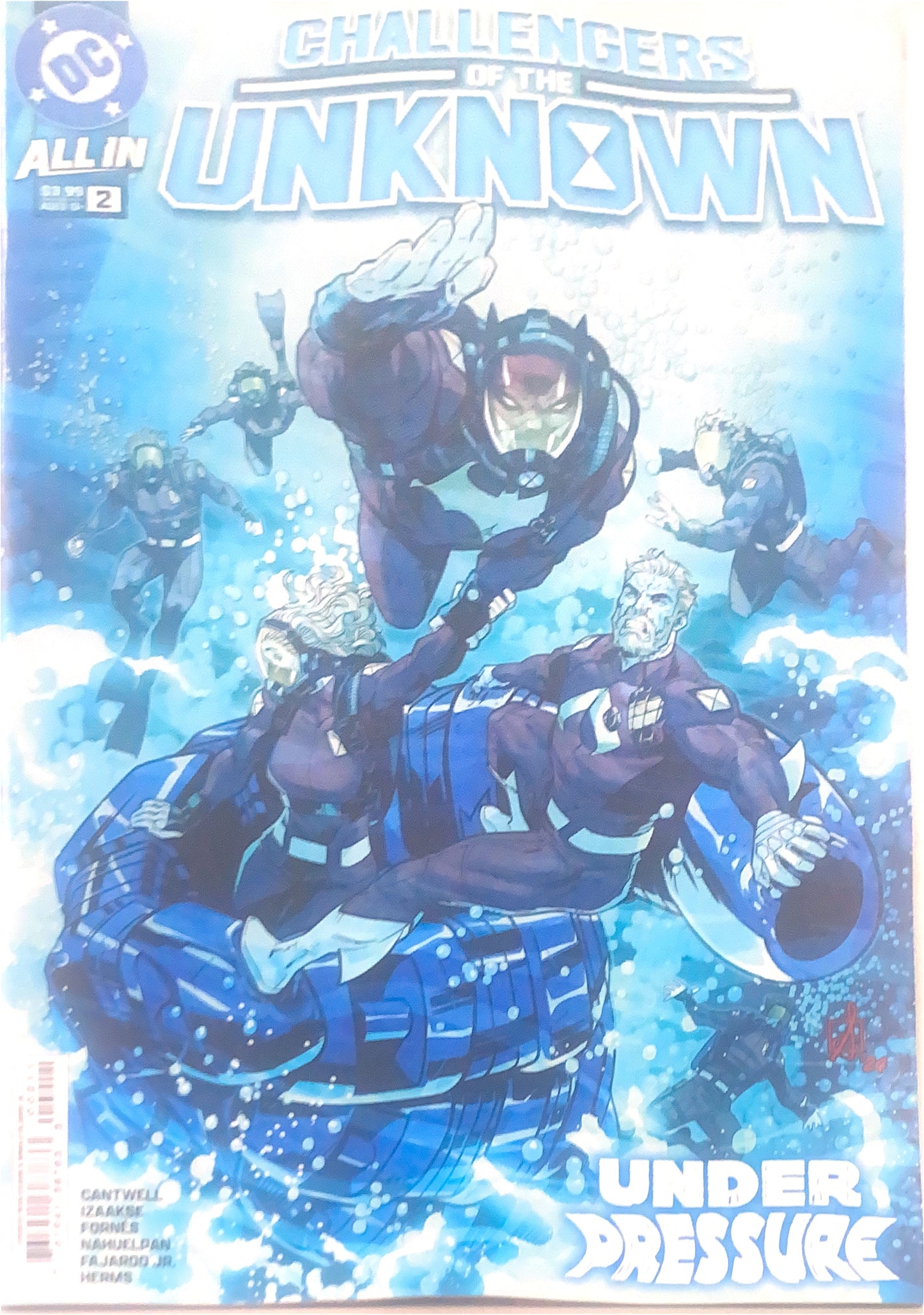 DC COMICS CHALLENGERS OF THE UNKNOWN #2