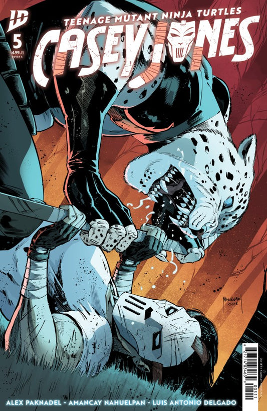 IDW Teenage Mutant Ninja Turtles: Casey Jones #5 Cover A (Nahuelpan)
