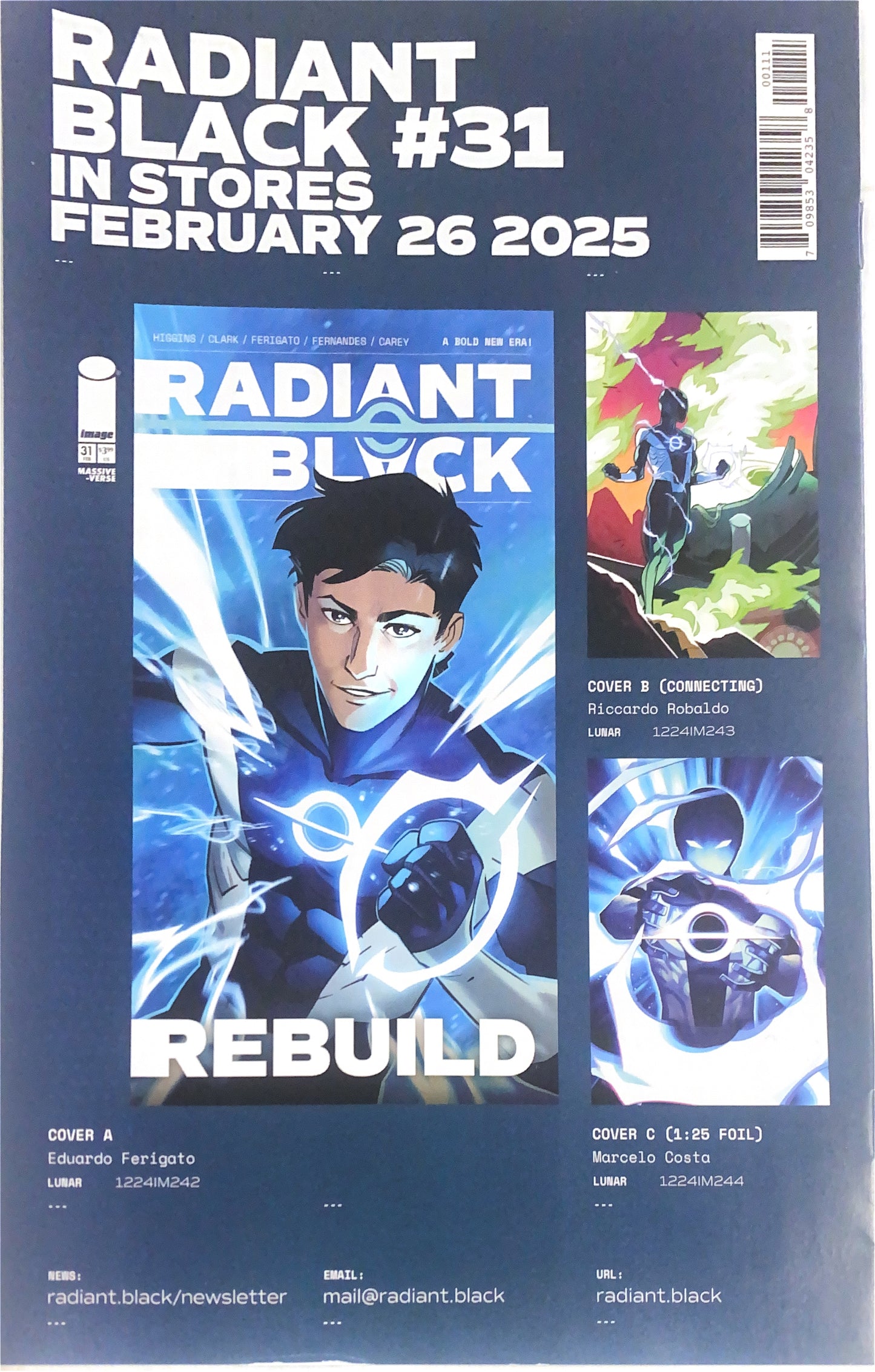 IMAGE COMICS RADIANT BLACK THE STORY SO FAR