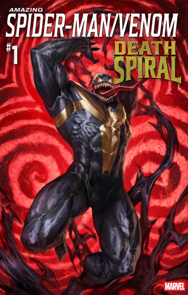 MARVEL COMICS AMAZING SPIDER-MAN/VENOM: DEATH SPIRAL #1 SKAN VENOM VARIANT [DS]