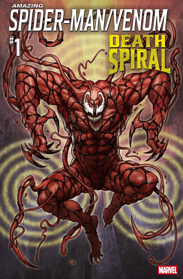 MARVEL COMICS AMAZING SPIDER-MAN/VENOM: DEATH SPIRAL #1 STONEHOUSE CARNAGE VARIANT [DS]