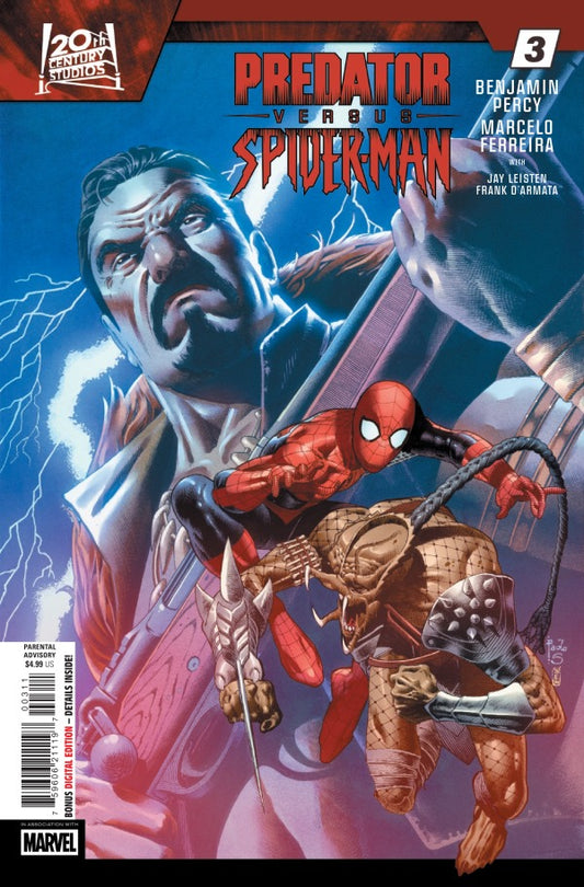 MARVEL COMICS PREDATOR VS. SPIDER-MAN #3