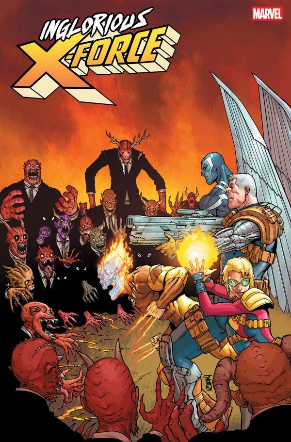 MARVEL COMICS INGLORIOUS X-FORCE #2 JACEN BURROWS VARIANT