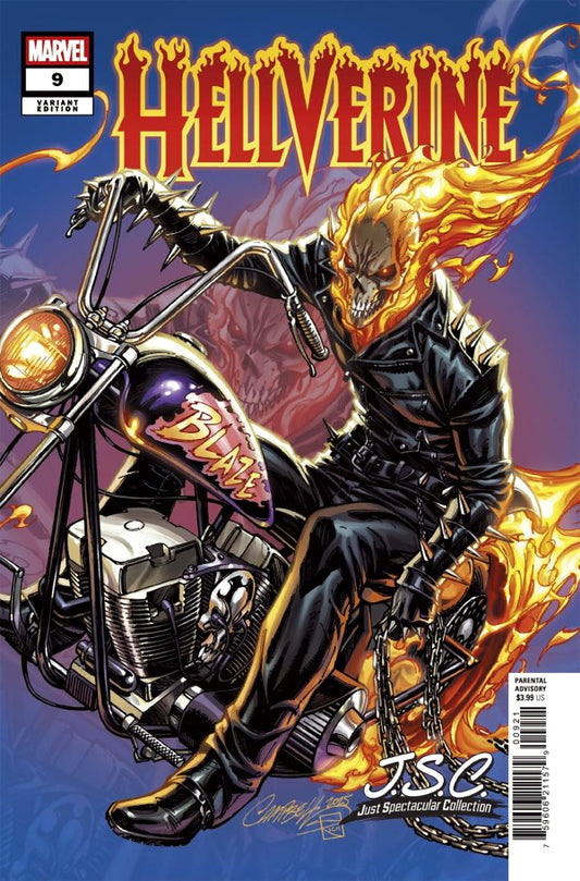 MARVEL COMICS HELLVERINE #9 JSC VARIANT
