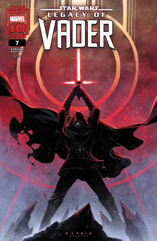 MARVEL COMICS STAR WARS: LEGACY OF VADER #7 KAREN S. DARBOE VARIANT