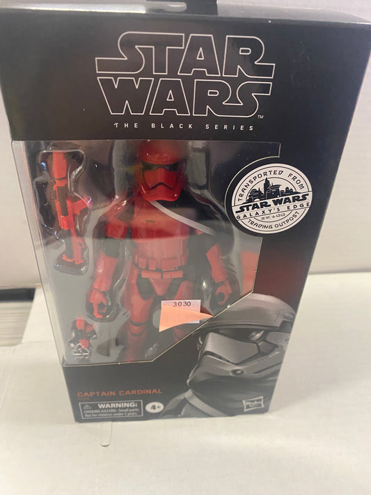 HASBRO STAR WARS THE BLACK SERIES CAPTAIN CARDINAL STAR WARS GALAXYS EDGE (2020)