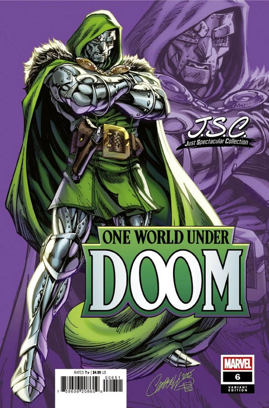 MARVEL COMICS ONE WORLD UNDER DOOM #6 JSC VARIANT