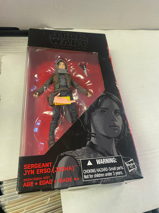 HASBRO STAR WARS THE BLACK SERIES SERGEANT JYN ERSO JEDHA (2016)