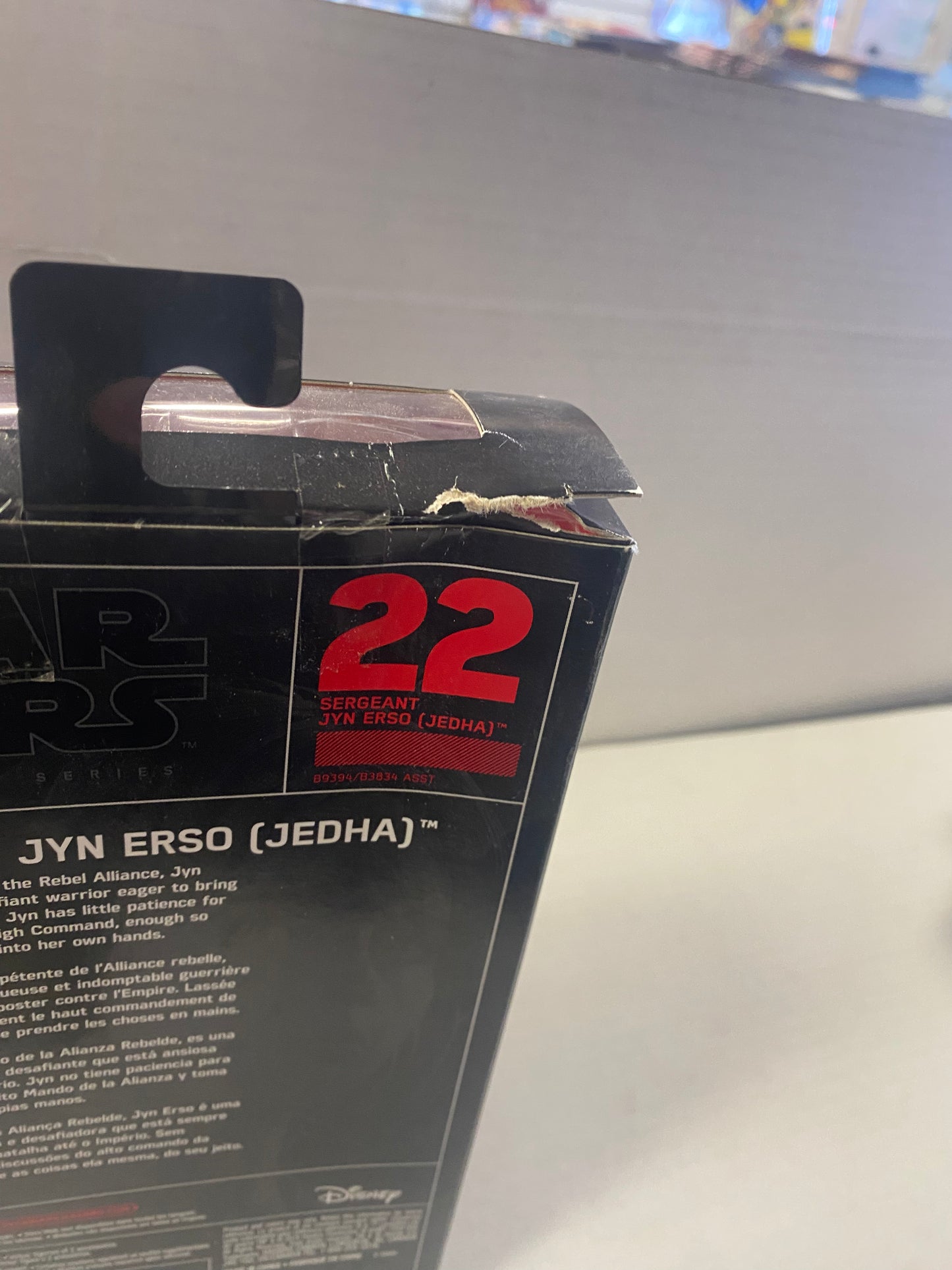 HASBRO STAR WARS THE BLACK SERIES SERGEANT JYN ERSO JEDHA (2016)