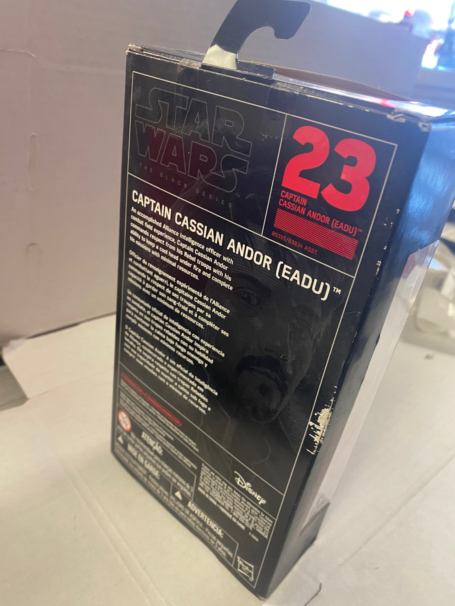 HASBRO STAR WARS THE BLACK SERIES CAPTAIN CASSIAN ANDOR EADU