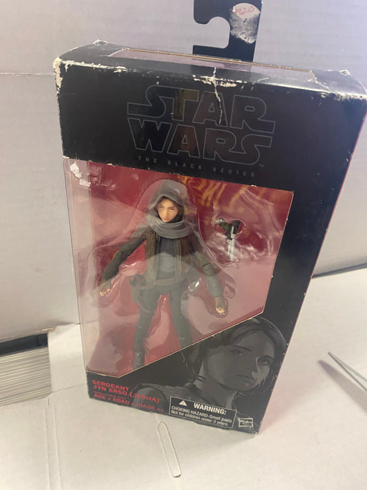 HASBRO STAR WARS THE BLACK SERIES SERGEANT JYN ERSO JEDHA (2016)