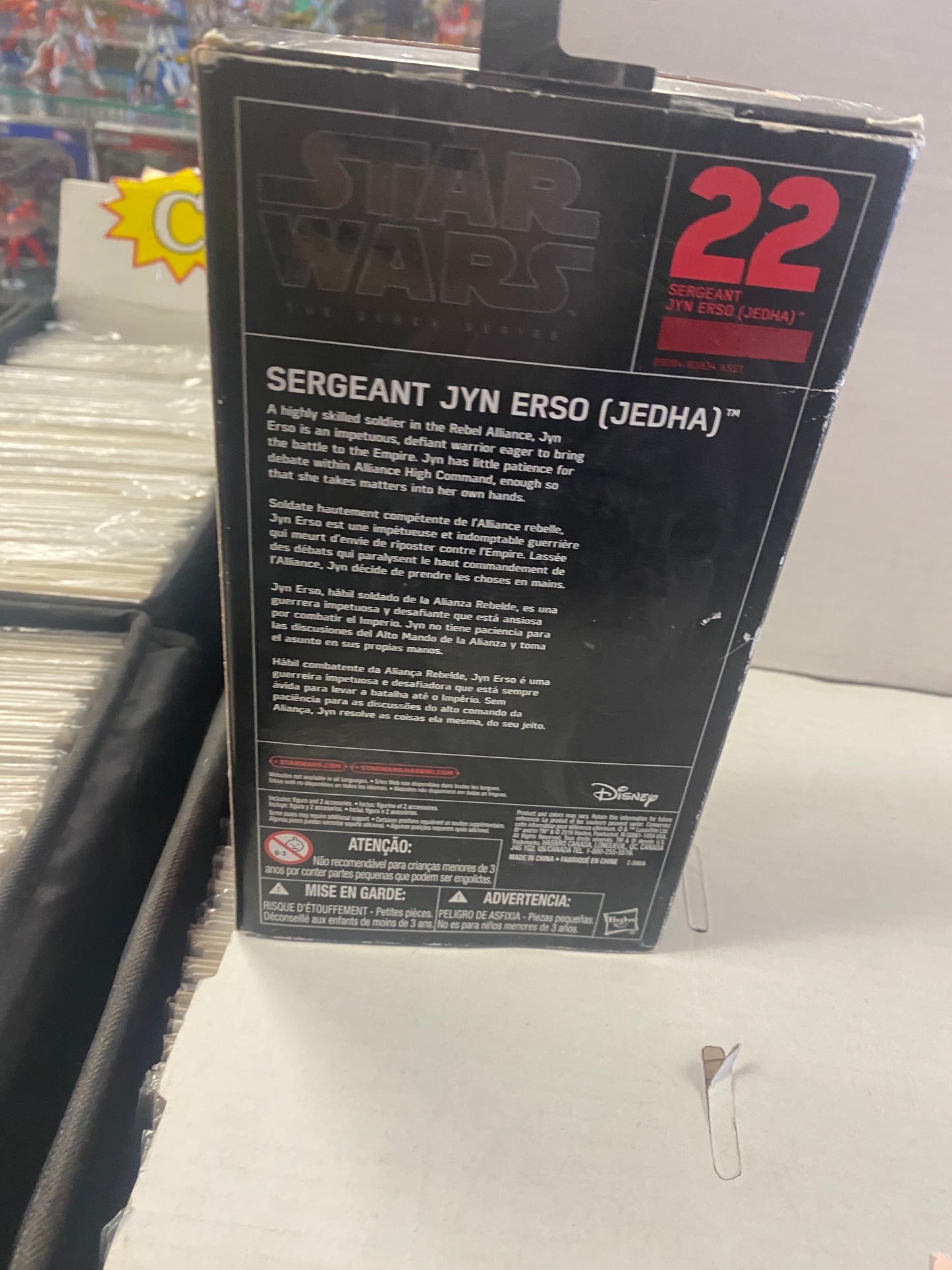 HASBRO STAR WARS THE BLACK SERIES SERGEANT JYN ERSO JEDHA (2016)