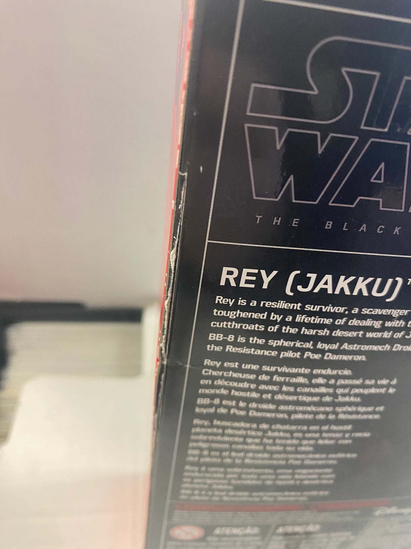 HASBRO STAR WARS THE BLACK SERIES REY JAKKU AND BB-8