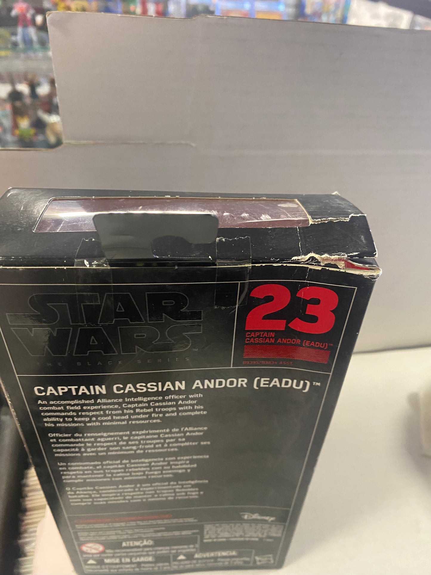 HASBRO STAR WARS THE BLACK SERIES CAPTAIN CASSIAN ANDOR EADU (2016)
